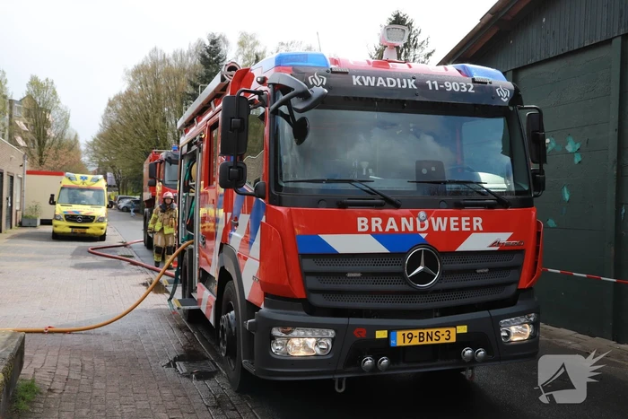 Gemeentewerf decor voor vaardigheidstoetsen