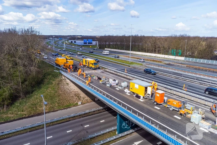 Wekenlange verkeershinder knooppunt Eemnes