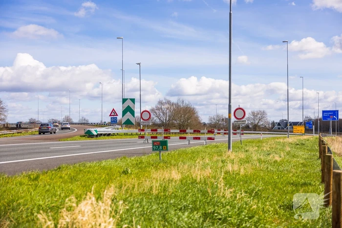 Wekenlange verkeershinder knooppunt Eemnes