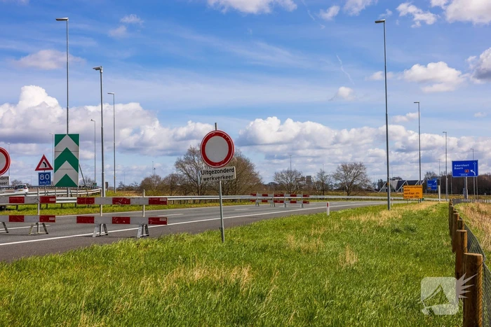 Wekenlange verkeershinder knooppunt Eemnes