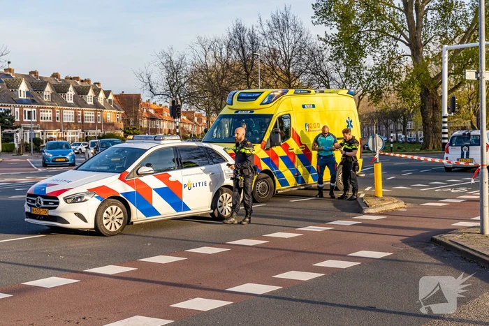Scooterrijder gewond bij botsing met auto