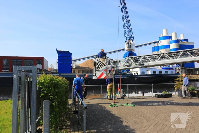 Roeibak Roeivereniging Hemus gezonken in de Eem