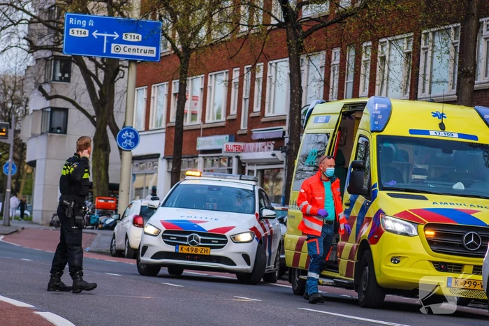 Voetganger gewond bij aanrijding