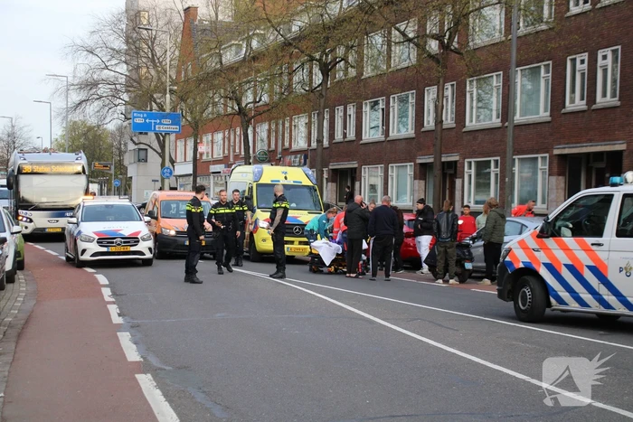 Voetganger gewond bij aanrijding