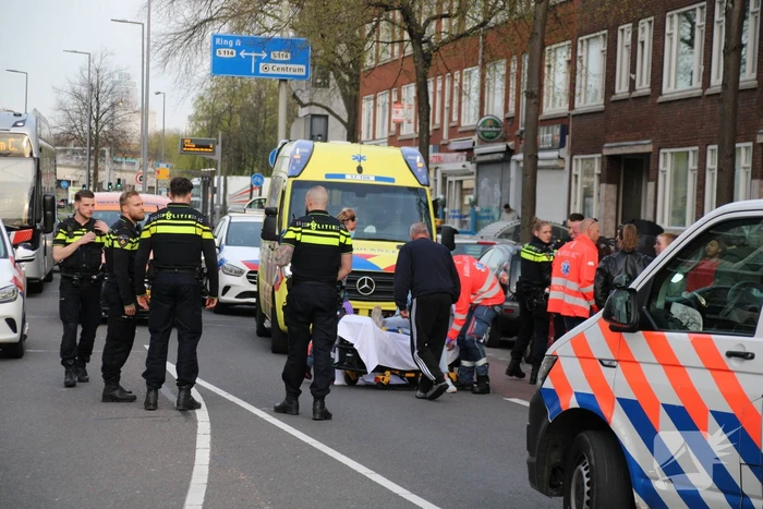 Voetganger gewond bij aanrijding