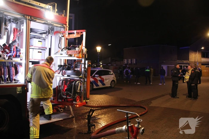 Parkeergarage vol rook na brand