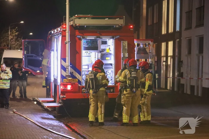Parkeergarage vol rook na brand