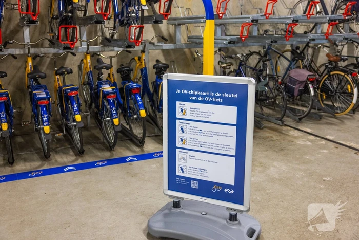 OV-fietsen voorzien van elektrisch slot