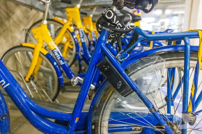 OV-fietsen voorzien van elektrisch slot