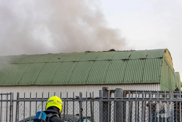 Grote brand in autosloperij