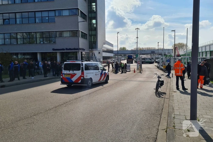 Veel rook bij brand in loods