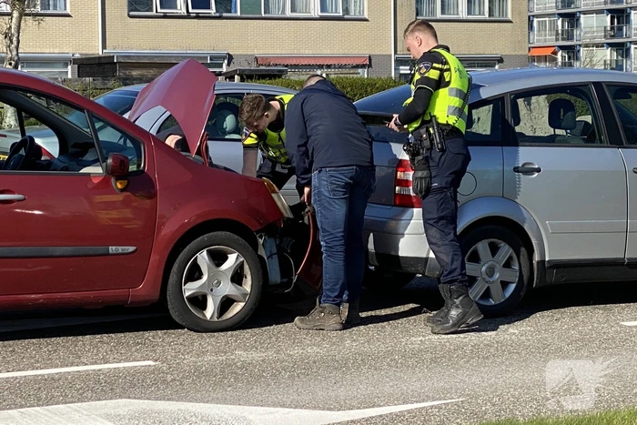 Gewonde bij kop-staart botsing