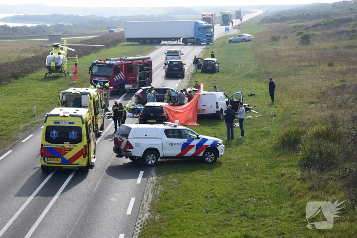 Dode en zwaar gewonde bij ernstig ongeluk