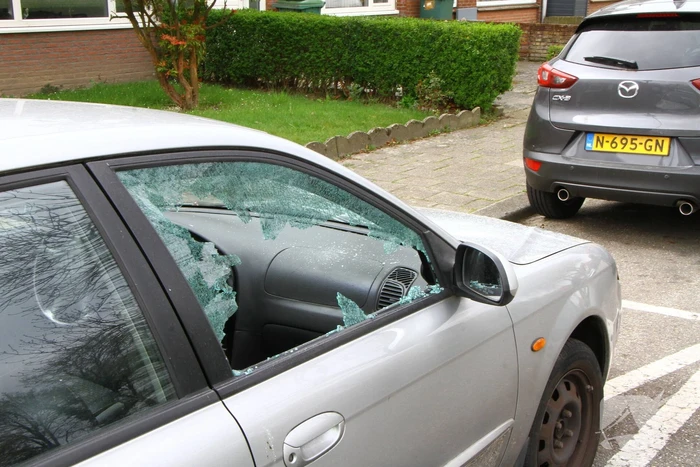 Man met verward gedrag vernielt autoruiten