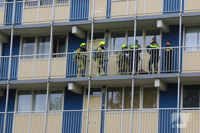 Onderzoek in flatgebouw vanwege gaslucht