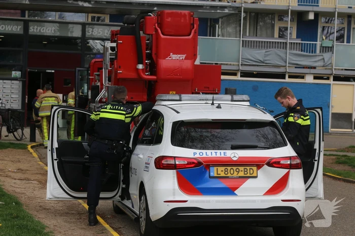 Onderzoek in flatgebouw vanwege gaslucht