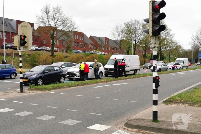 Flinke schade bij kop-staart botsing