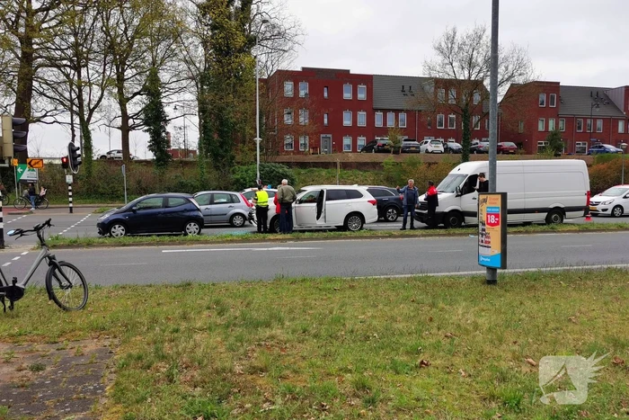 Flinke schade bij kop-staart botsing