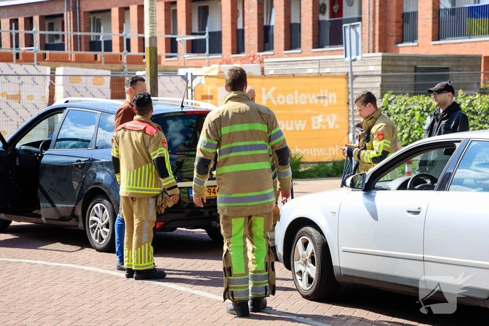 Kortsluiting in geparkeerde auto in parkeergarage
