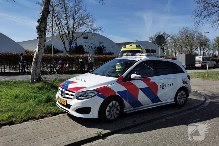 Persoon gewond na val met fiets