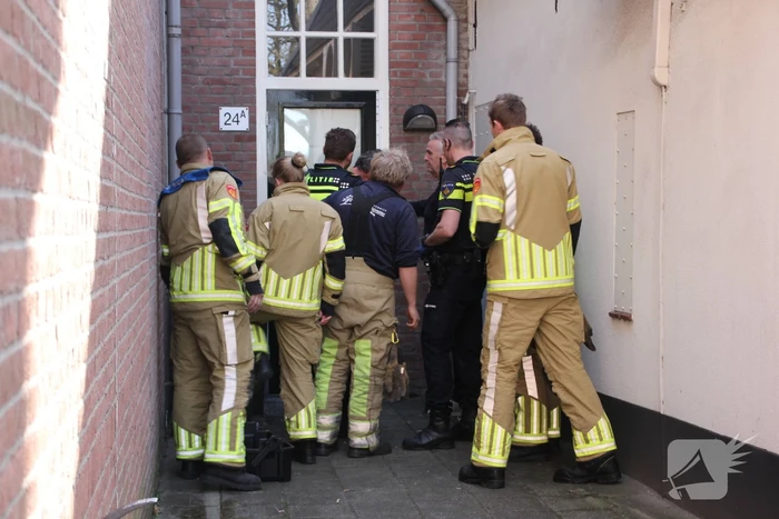 Grote zorgen om persoon in woning