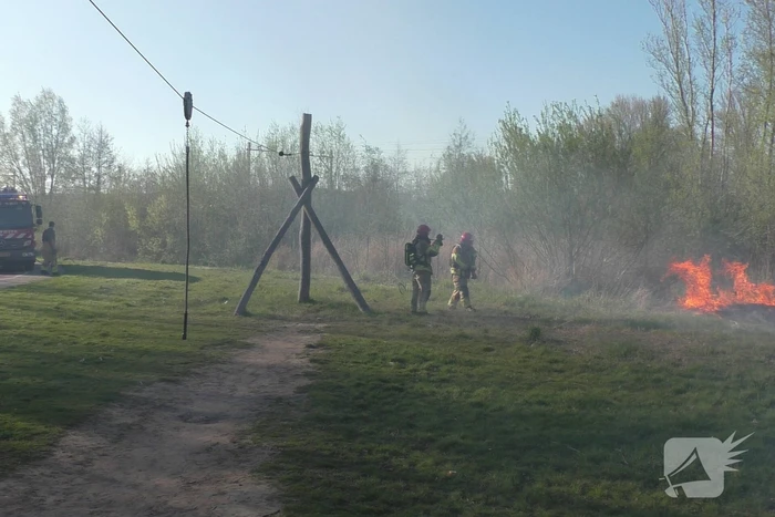 Flinke rookontwikkelingen bij natuurbrand