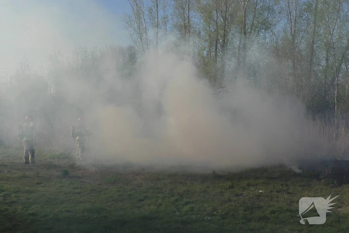 Flinke rookontwikkelingen bij natuurbrand