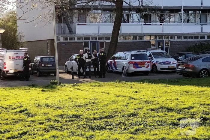 Politie in kogelwerende vesten