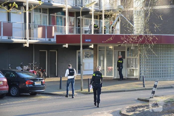 Politie in kogelwerende vesten