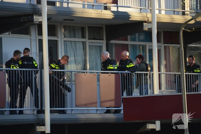 Politie in kogelwerende vesten