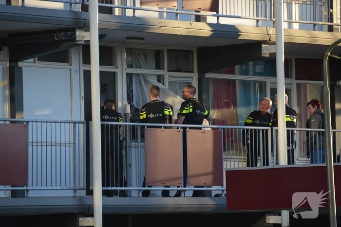 Politie in kogelwerende vesten