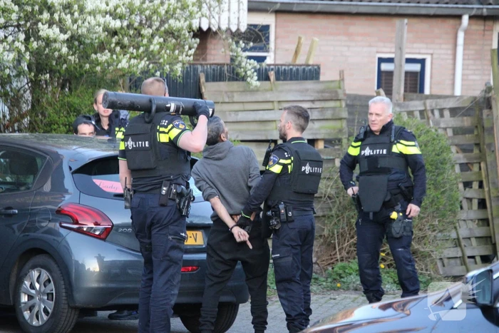 Politie in kogelwerende vesten