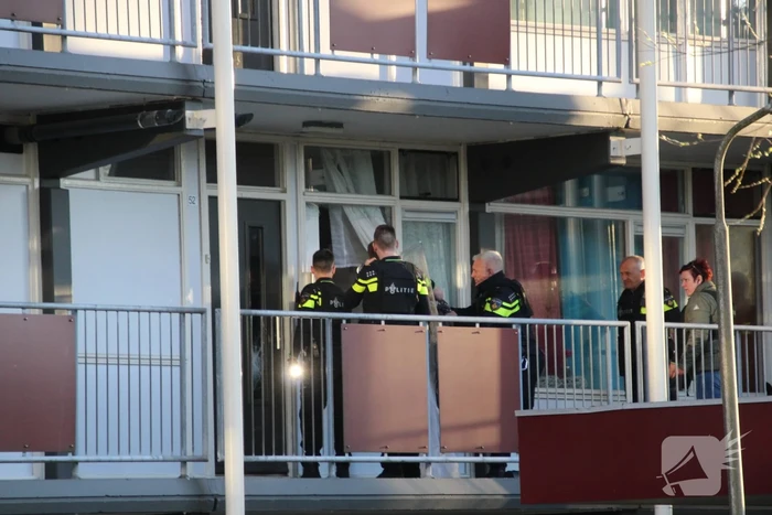 Politie in kogelwerende vesten