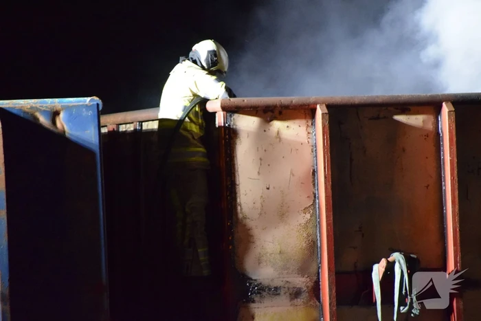 Wederom brand in Container
