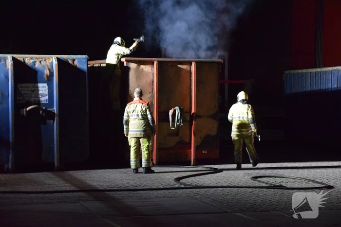 Wederom brand in Container