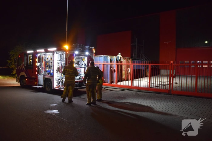 Wederom brand in Container