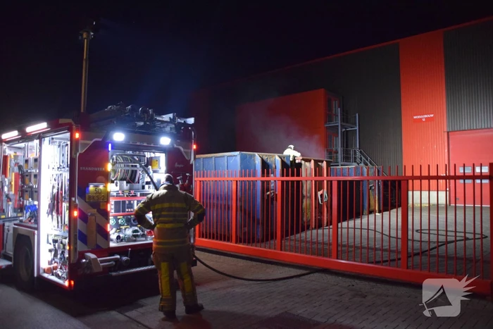 Wederom brand in Container