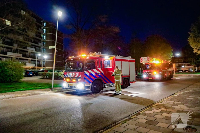 Brandweer ingezet voor gebouwbrand