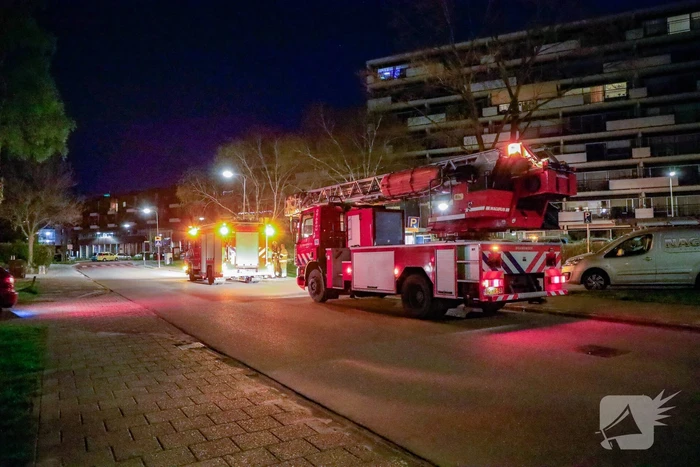 Brandweer ingezet voor gebouwbrand