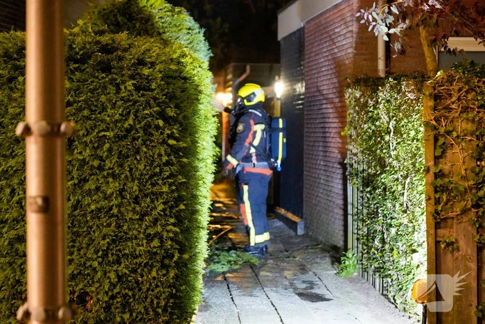 Heg gaat in vlammen op door sigaret