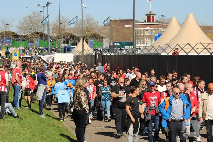 Veel politie op de been tijdens TOTO KNVB bekerfinale in Feijenoord-stadion