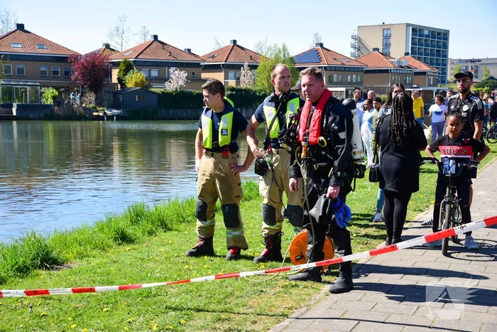 Traumahelikopter landt na gevonden kinderfiets