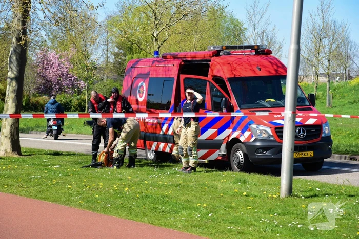 Traumahelikopter landt na gevonden kinderfiets