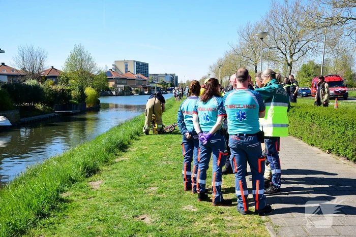 Traumahelikopter landt na gevonden kinderfiets