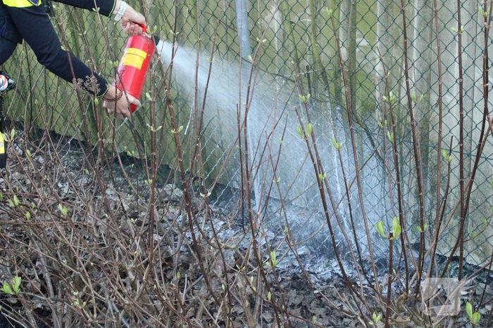 Brand in oude garage