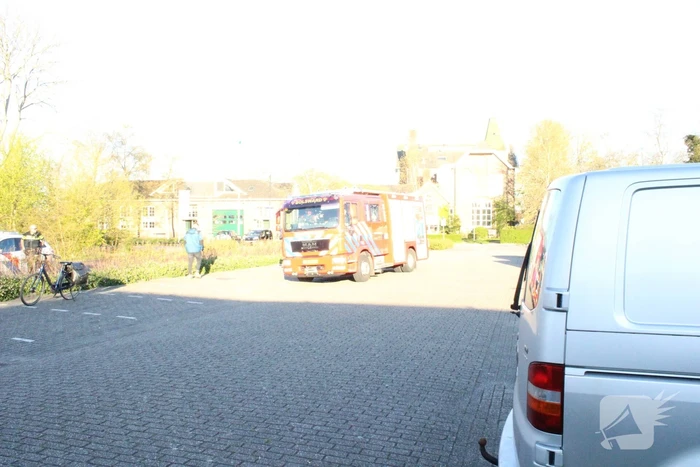 Brand in oude garage