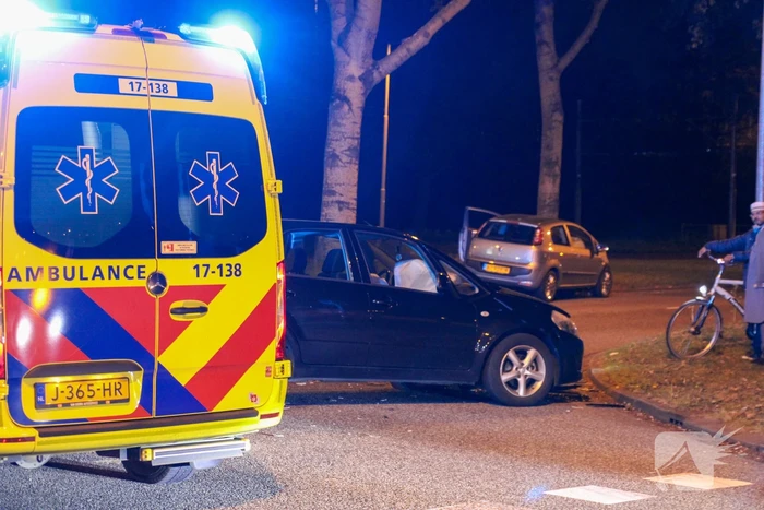 Gewonde bij frontale botsing