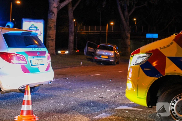 Gewonde bij frontale botsing