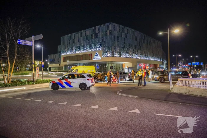 Scooterrijder gewond bij aanrijding op kruising voor Amerena