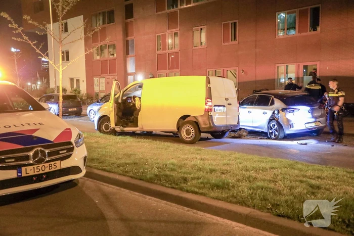 Man aangehouden na crash in Soesterkwartier